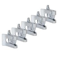 5pcs Anti-Drop Pet Cage Suspended Water Dispenser Galvanized Steel Plate Fence Latch  Nursery Bed S
