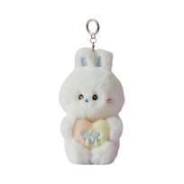 NewJeans Talking Plush Keyring White ONE SIZE balta