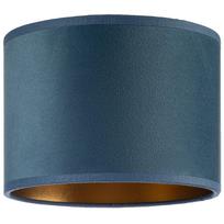 Round tornado lampshade 16 velvet jeans-gold