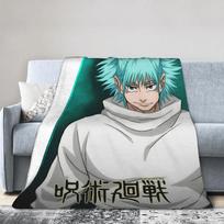 Hajime Kashimo Jujutsu Kaisen Antklodė Kokybiška Šilta Minkšta Mesti Antklodė Žiemos Vaikas Sofa Kėdė Pūkuota Lovatiesė 75cmx90cm