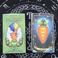 Capybara Tarot Deck 10.3*6cm 78 Cute Cards Bring That Soothing Vibe and Energy Deck Board Game