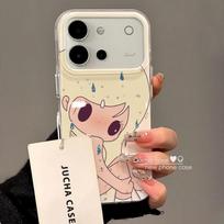 Slim Cartoon Phone Case Vivo S60 S50 Pro Mini S30 With Drop Protection Soft Silicone Cover Raindrop Girl Design vivo S60