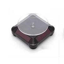 LED Light Solar Showcase ABS Material Rotating Display Turntable Solar Display Stand  Exhibitions juoda
