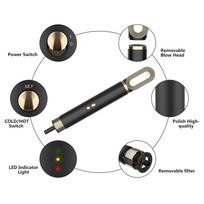 8 IN 1 Hair Dryer Brush Hair Styling Comb Hair Straightening Curling Comb Electric Hair Dryer Hair Straightener Brush juoda