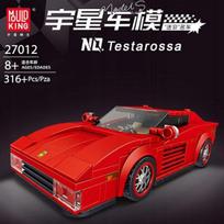 Klocki mould king 27012s: model ferrari testarossa - 316 elementów