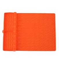 Silicone Silicone Griddle Mat Orange Drip Pad Heat Resistant Griddle Tool Mat  Camping Cooking oranžinė