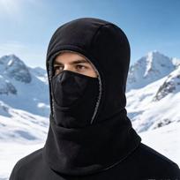 Breathable Balaclava Hat Thermal Pullover Hat Helmet Lining Full Face Mask  Outdoor Activities juoda