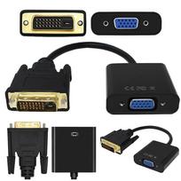 Konwerter dvi-d męski na vga pod monitor kabel