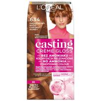 Loreal casting creme gloss farba do włosów - 634 orzechowy miód (48ml, 72ml, 60ml)