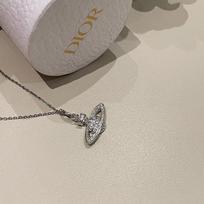 Star Ring Classic Saturn Necklace Women's Summer Light Luxury Design Advanced Sense Planet Clavicle Chain Stacked Wear Niche Design