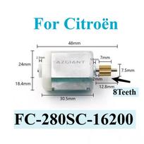 DC Motor for Citroën Dispatch, C3MK2, C3MK3, C4 1 LC MK1, C4 Cactus MK2 Door Lock Actuator FC-280SC-16200 1pc