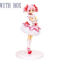 17-18cm Puella Magi Madoka Magica Aniem Figure Kaname Madoka Magic Girl PVC Anime Action Figures Anime Cartoon Figure Toy Gifts