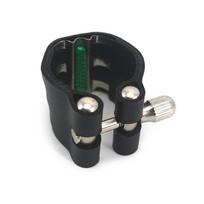 Single Screw Adjustment Leathers Alto Saxophone Fastener Clip Sax Clamp Saxophone Ligature for Alto Saxophone Mouthpiece 1