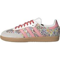 Adidas Originals SAMBA OG Abrasion Resistant Low top Kids' Skateboarding Shoes Gray Pink JI0280 36