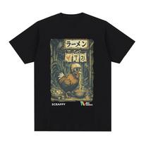 2026 New ARC Raiders Scrappy T-Shirt Summer Shooting Game Graphic Printing TEE 100%cotton Comfortable High Quality Soft Tees S įvairiaspalvis