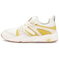 PUMA Blaze Of Glory MMQ D.South Unisex White Yellow Low Top Casual Shoes 384024-01 35.5