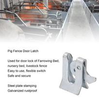 5pcs Durable Pet Cage Suspended Water Dispenser Anti-Drop Gate Latch Door Latch  Nursery Bed S
