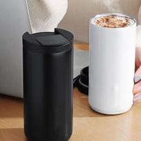 400ml Metal Tumbler Lrustless Steel Heat‑preserving Cup Odor‑free Beverage Container  School juoda