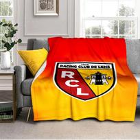 Racing Club De Lens Crest Blanket Outdoor Flannel Blanket for Camping, Hiking, Garden Parties, Picnic Essentials,gift for family and friends 75x90cm