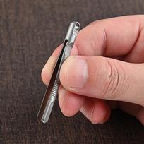 Mini titano pincetai Mažas Tc4 titano lydinio spaustukas Nešiojami pincetai Žnyplės