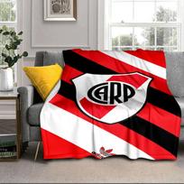 Rivers Plate Adidas Crest Portable Blanket/Soft Blanket Bedding Blanket Suitable for Travel Camping Living Rooms Offices Sofas Fan Gifts 75x90cm