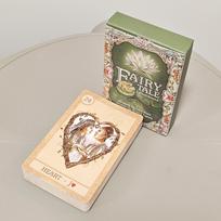 Fairy Tale Lenormand Deck 38Pcs Cards Printed on 350GSM Double-embossed Cardstock 9*6cm Board Game šviesiai žalios spalvos