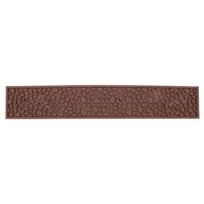 PVC Material Non Slip Bar Mat Non Slip Surface Coffee Spill Mat Versatile Bar Draining Mat  Bar Use