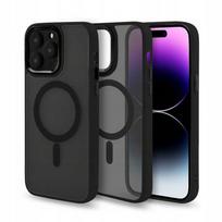 Etui do iphone 12 pro magsafe magmat obudowa wzmacniana czarny case + szkło