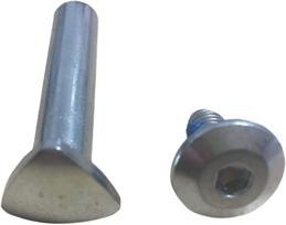 Śruba do kół rollerblade blank 34,5mm 8mm 1szt.