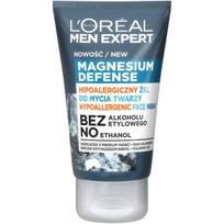Loreal men expert magnesium defense hipoalergiczny żel do mycia twarzy skóry wrażliwej 100ml