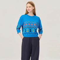 Benetton Knit Rabbit Jacquard Bakpf1641 BK (black)/OS