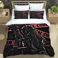 Skibidi Toilet Funny Kprl Speaker Cartoon Duvet Case Pillowcase Bedding Set Twin Full King for Kids Adults Bedroom EU Single 135x200cm white
