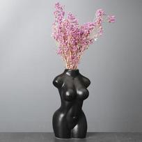 Vaza Moteriška kūno vaza Moteriška forma Mieli pumpurai Gėlių vazos Kūno vaza Vaza Modernus prašmatnus dekoras gėlėms Boho Home Femin