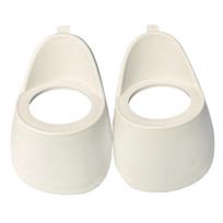 ideamall Speaker Bracket Car Tweeter Rear Speaker Mount White Left and Right Set balta