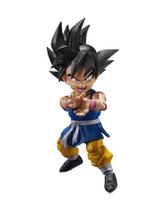 TAMASHII NATIONS Dragon Ball GT Son Goku 80mm ABS PVC Painted Movable Figure S.H.Figuarts -GT- Approx. & balta