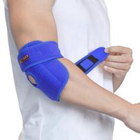 1Pc Elbow Brace Compression Arm Sleeve Elbow Support Ideal For Tendonitis Tennis Golfers Arthritis Weight Lifting Elbow Protector mėlyna