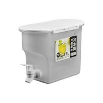 3,5 l šalto virdulio gėrimų dozatorius su maišytuvu Be BPA, atsparus aukštai temperatūrai ledinės arbatos sulčių gėrimų ąsotis vakarėlių virtuvei balta
