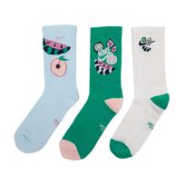 Nike Everyday Plus Big Kids' Cushioned Crew Sock 3 Pair HM6946-901 S