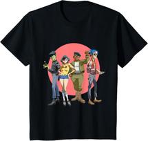 2026 Gorillaz Group T-Shirt Men's and Women's Cotton Summer Clothes Hip Hop Fashion Short Sleeve Tshirt Streetwear Fan Gifts ... S įvairiaspalvis