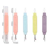 Sewing Needle Threader Seam Ripper Dual Purpose Sewing Tool Portable Home Thread Cutter Double Head With Pro… More