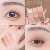 Nine Color Eye Shadow Plate, Party Stage Makeup, Daily Makeup ruda