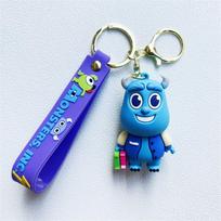 Fun Anime Monsters Inc Figure Keychain Cartoon Power Company Doll Schoolbag Pendent Car Key Accessories Birthday Gifts