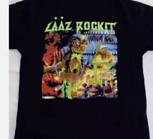 VTG Laaz Rockit band black T-shirt Short sleeve All sizes S-5Xl XXXXL
