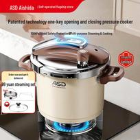 Aishida 6L Stainless Steel One-Button Pressure Cooker