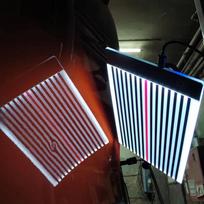 LED Reflector Line Board Light Car Body Dent Detector Paintless Dent Removal Checking Line Board Light Car Repair Accessory
