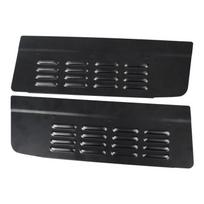 1pair For FORD TRANSIT CUSTOM 2012-2023 Black Car Rear Door Air Vents Ventilation Shutters Cover Trim Car Accessories 1 pair