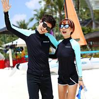 Quick-Dry Rash Guard Set Snorkeling Surfing Diving Long Sleeve Pants UV Protection Swimwear Small