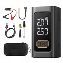 US EU Warehouse Smart Car Jump Starter with Tire Air Inflator Air Pump LED Light Intelligent Booster Clamps EVA Storage Bag Portable Auto Emergency BW25102323