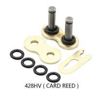 for 428 520 525 530 Motorcycle Chain Buckle Ring Link Heavy Chain Connecting Connector Master Joint Link With O-Ring Chain Lock 428