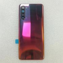 For Oppo Find X2 Lite CPH2005 Reno 3 5G Battery Cover Back Glass Panel Rear Housing raudona